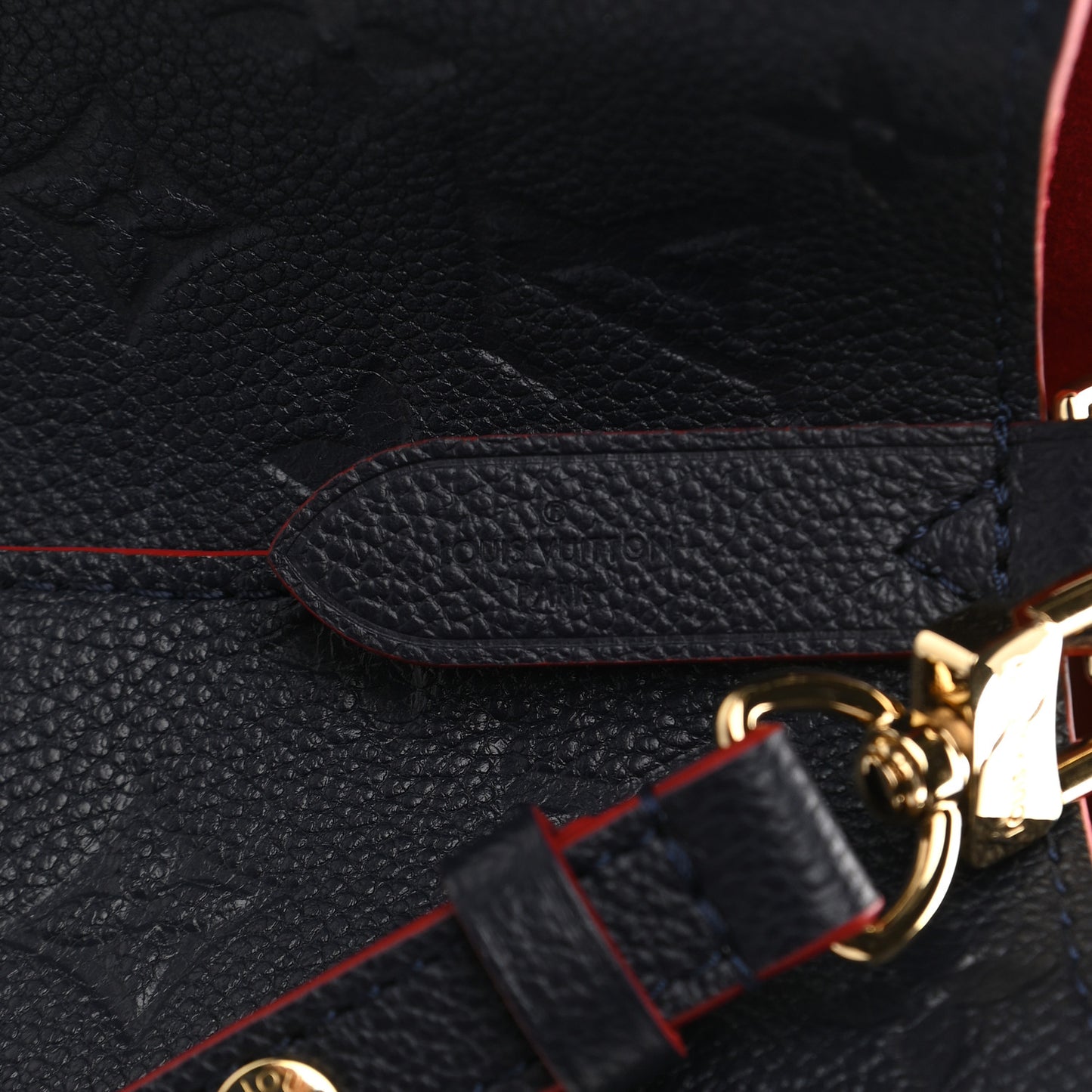 Empreinte Neonoe MM Marine Rouge
