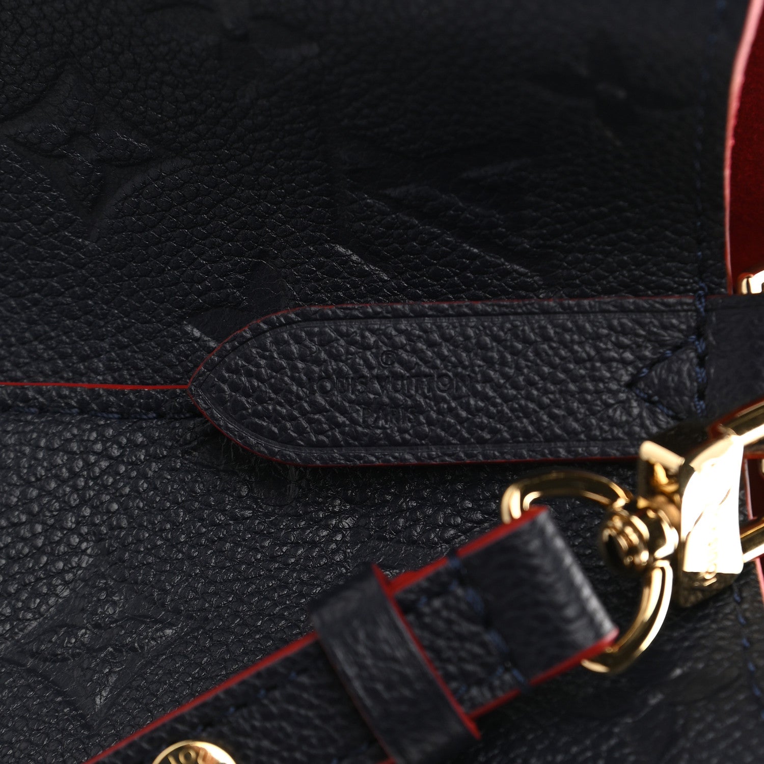 Louis Vuitton Empreinte Neonoe MM Marine Rouge 6 of 9