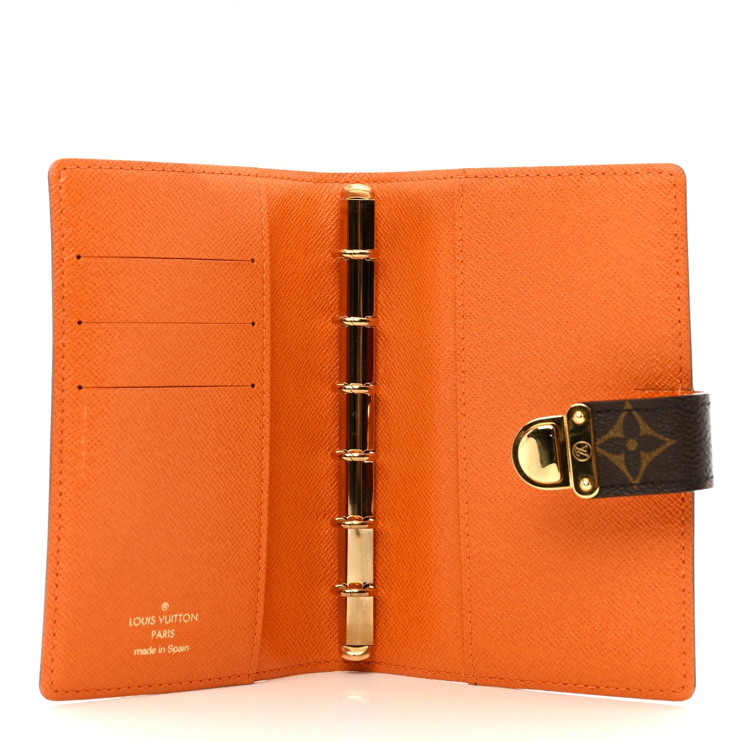 Louis Vuitton Monogram Koala Small Ring Agenda Orange 5 of 7