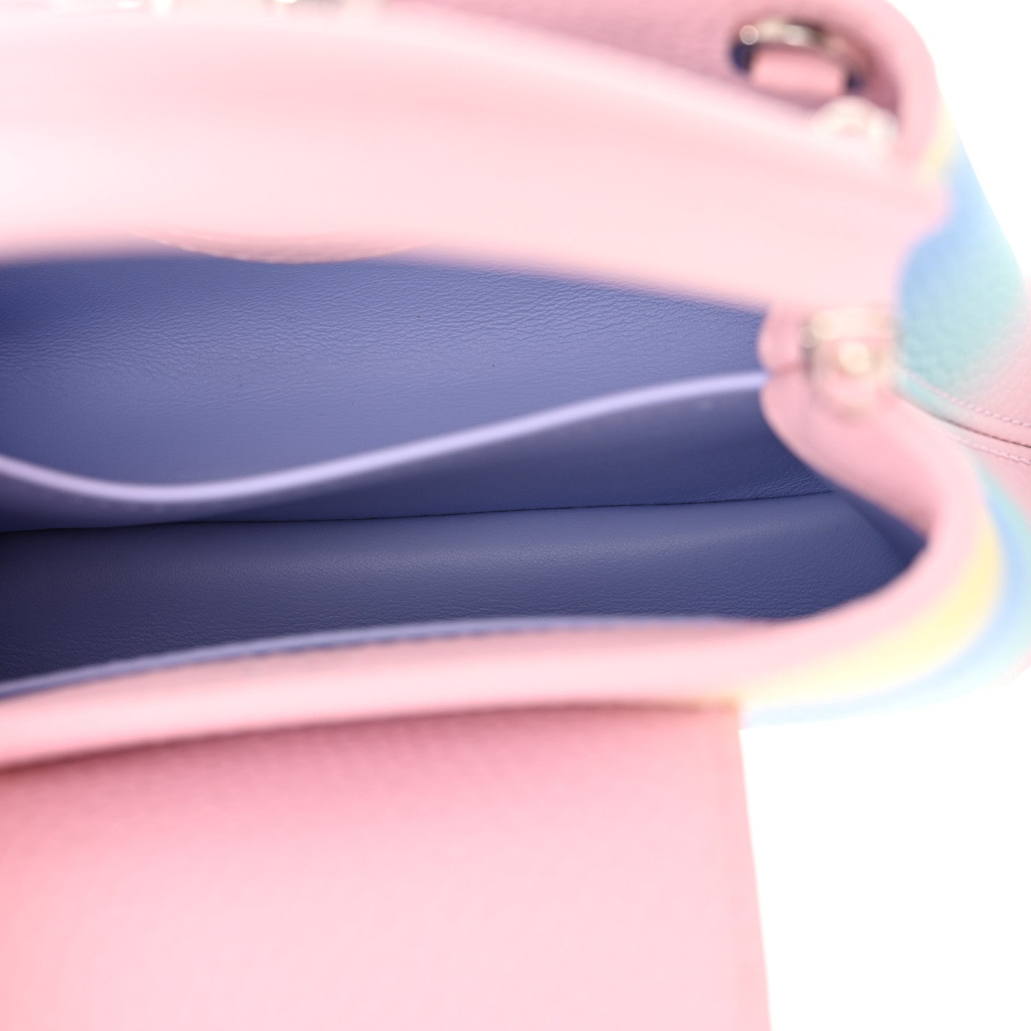 Louis Vuitton Taurillon Mini Degrade Rainbow V Capucines 6 of 11