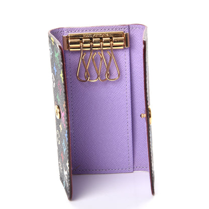 Louis Vuitton Monogram Multicolor Multicles 4 Key Holder Black Violet 5 of 7