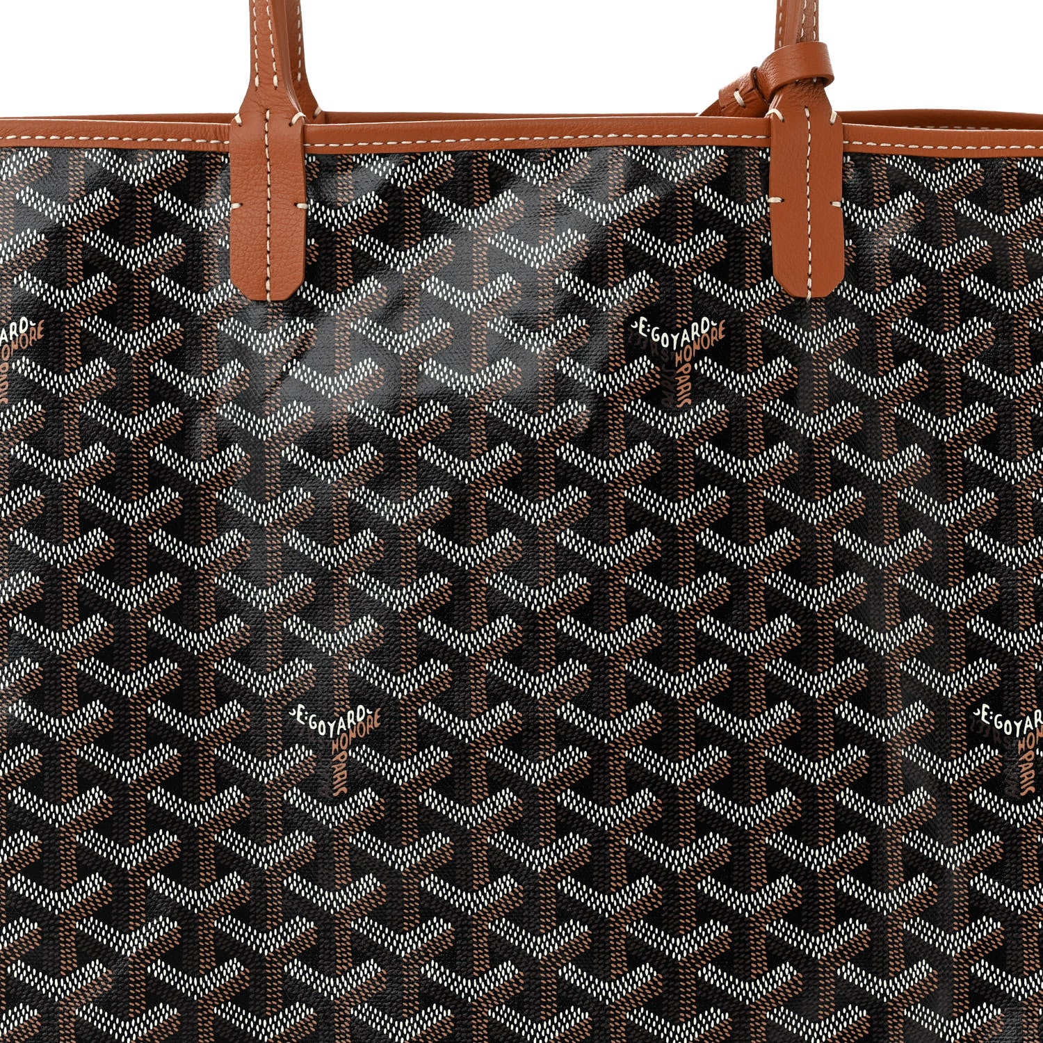 Goyard Goyardine Saint Louis PM Black Gold 9 of 11