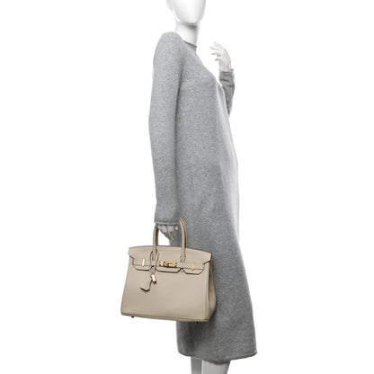 Hermes Togo Birkin 30 Craie 2 of 12