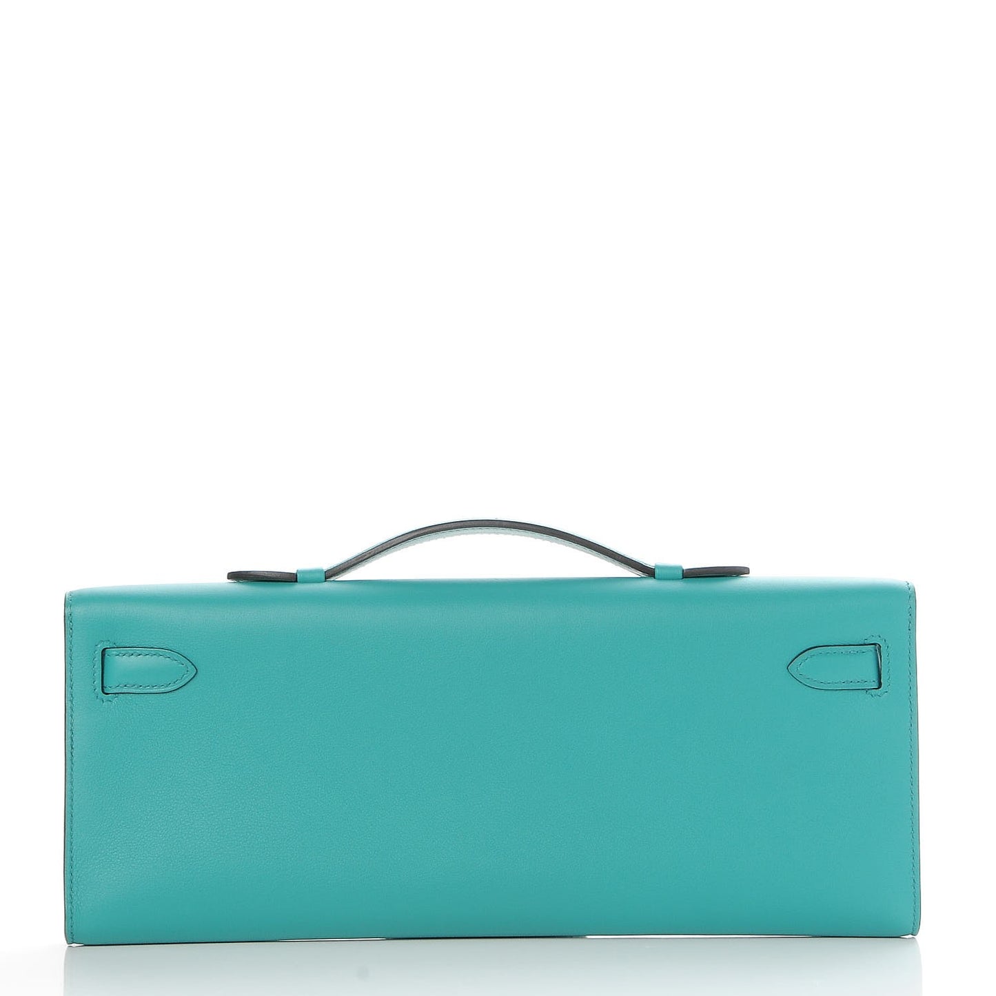 Swift Kelly Cut Clutch Pochette Bleu Paon