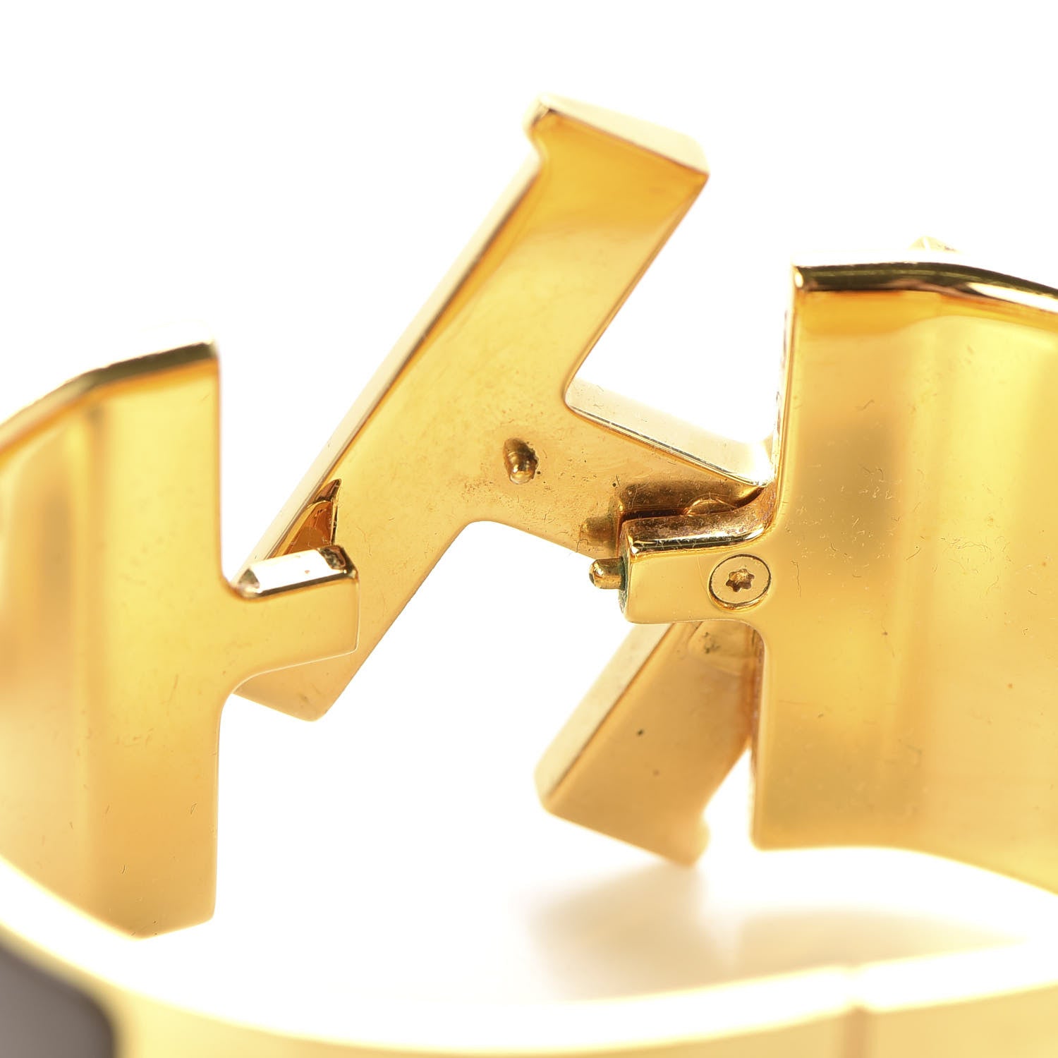 Hermes Enamel Extra Wide Clic Clac H Bracelet PM Chocolate 5 of 7