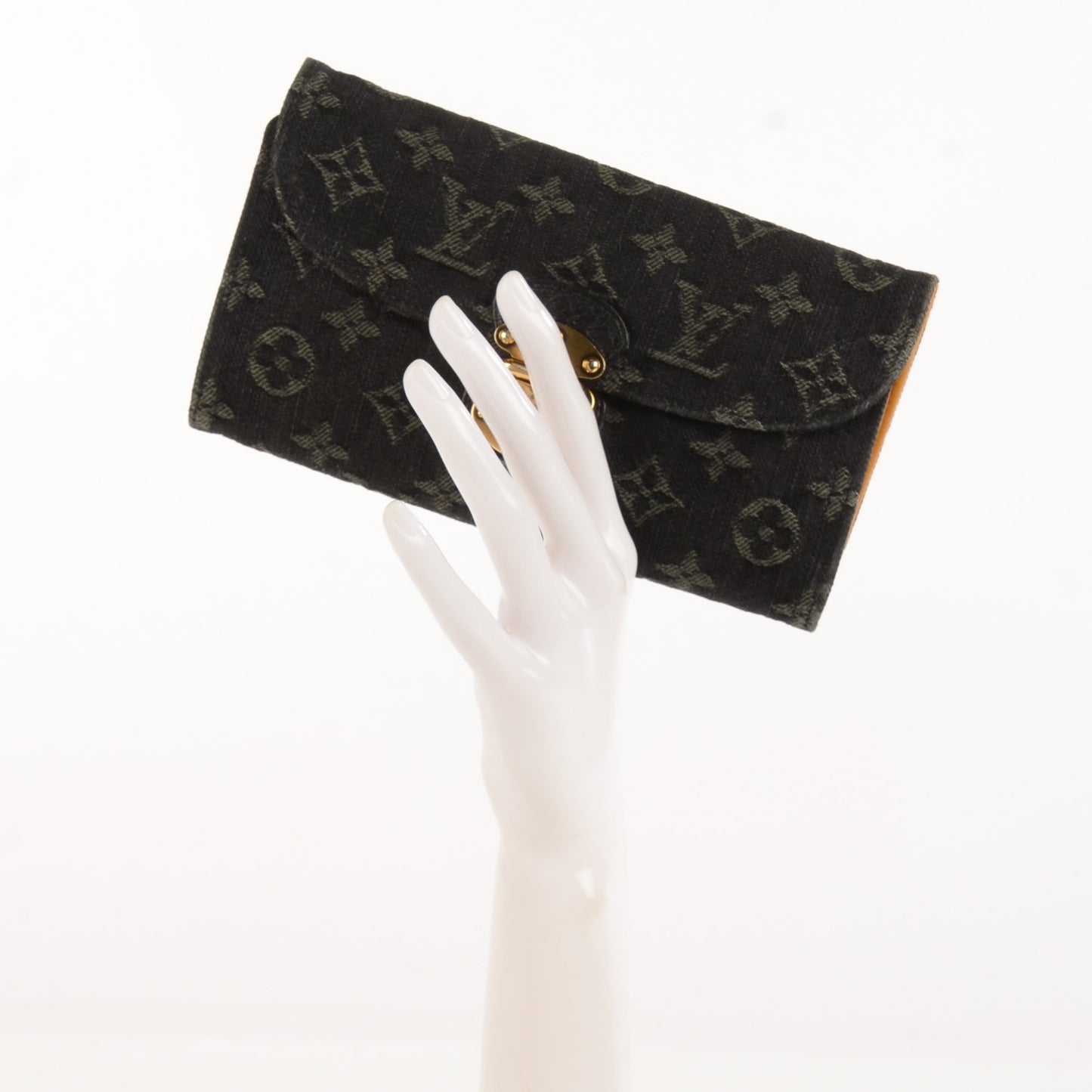 Denim Amelia Wallet Black