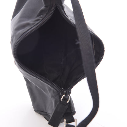 Prada Tessuto Nylon Pochette Bag Black 7 of 12