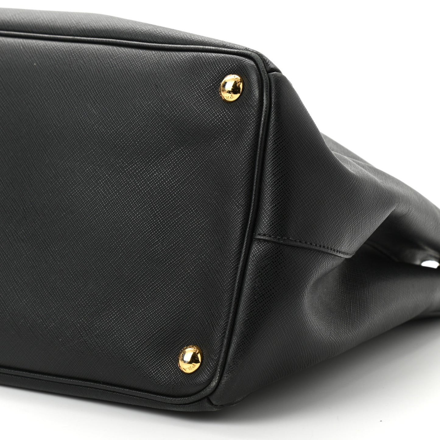 Saffiano Lux Large Tote Black