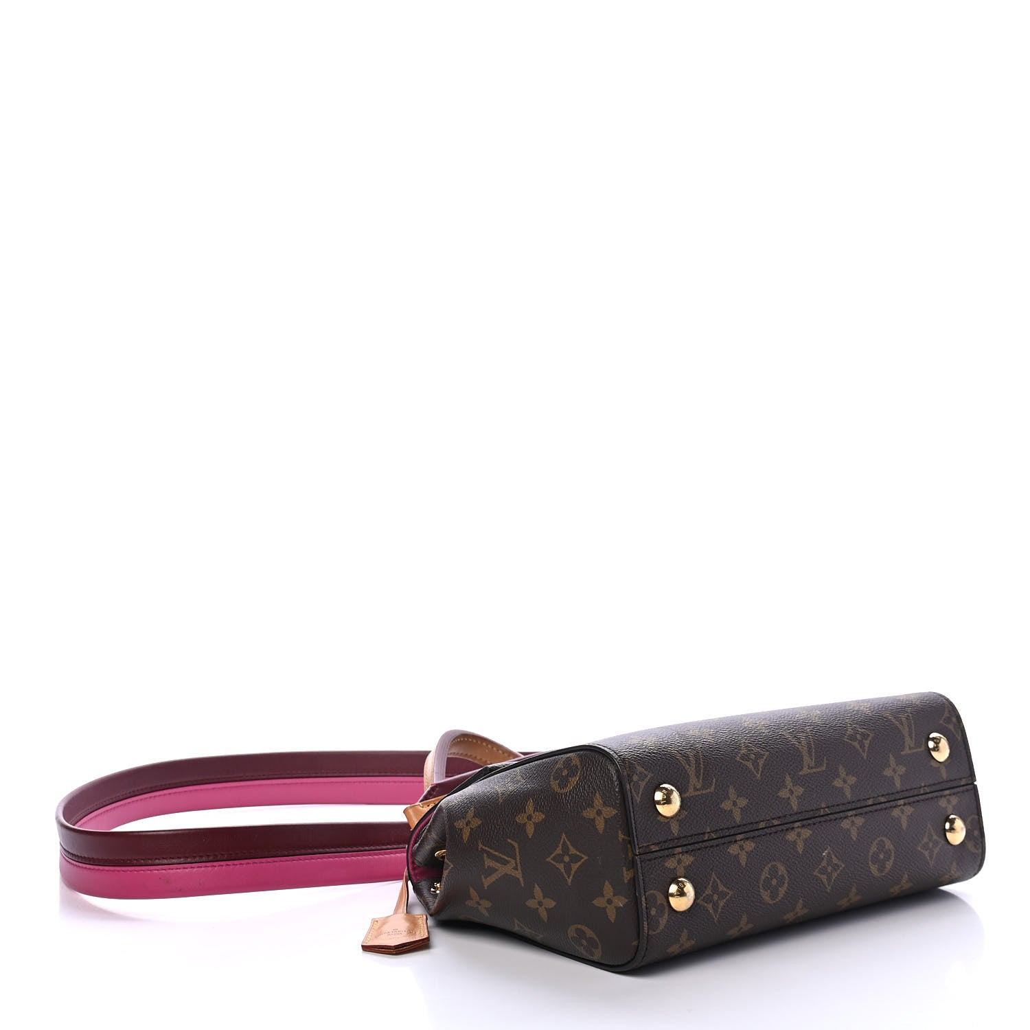 Louis Vuitton Monogram Cluny BB Bordeaux Fuchsia 3 of 4