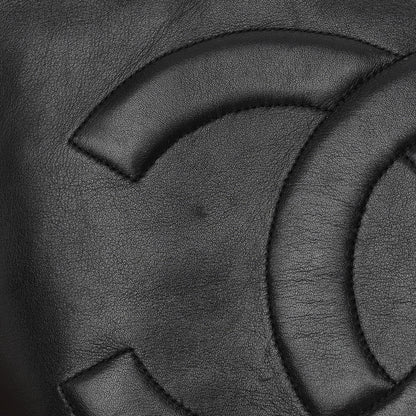 Chanel Lambskin CC Tote Black 12 of 16