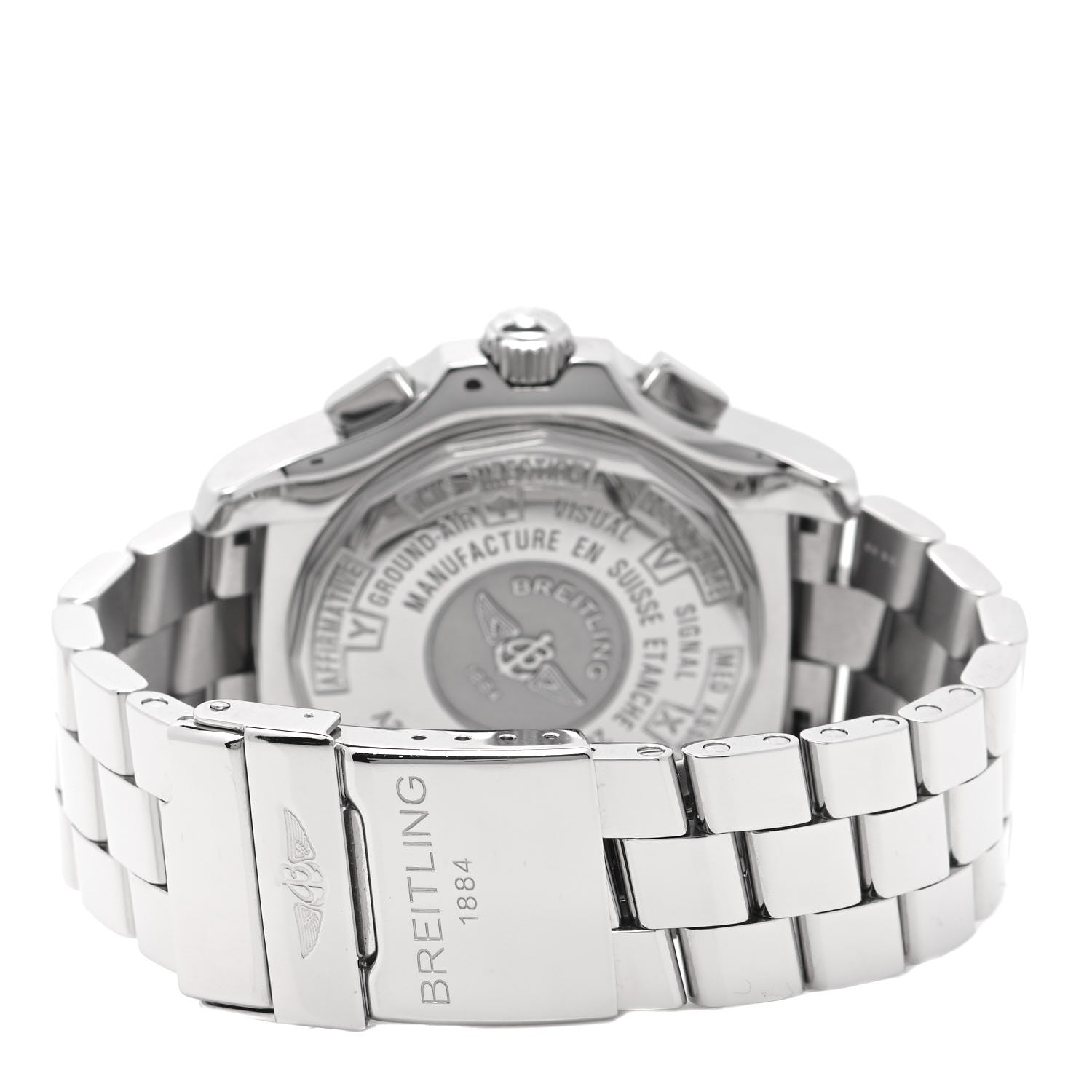 Breitling Stainless Steel 44mm Skyracer Chronograph Automatic Watch Grey A27362 3 of 4