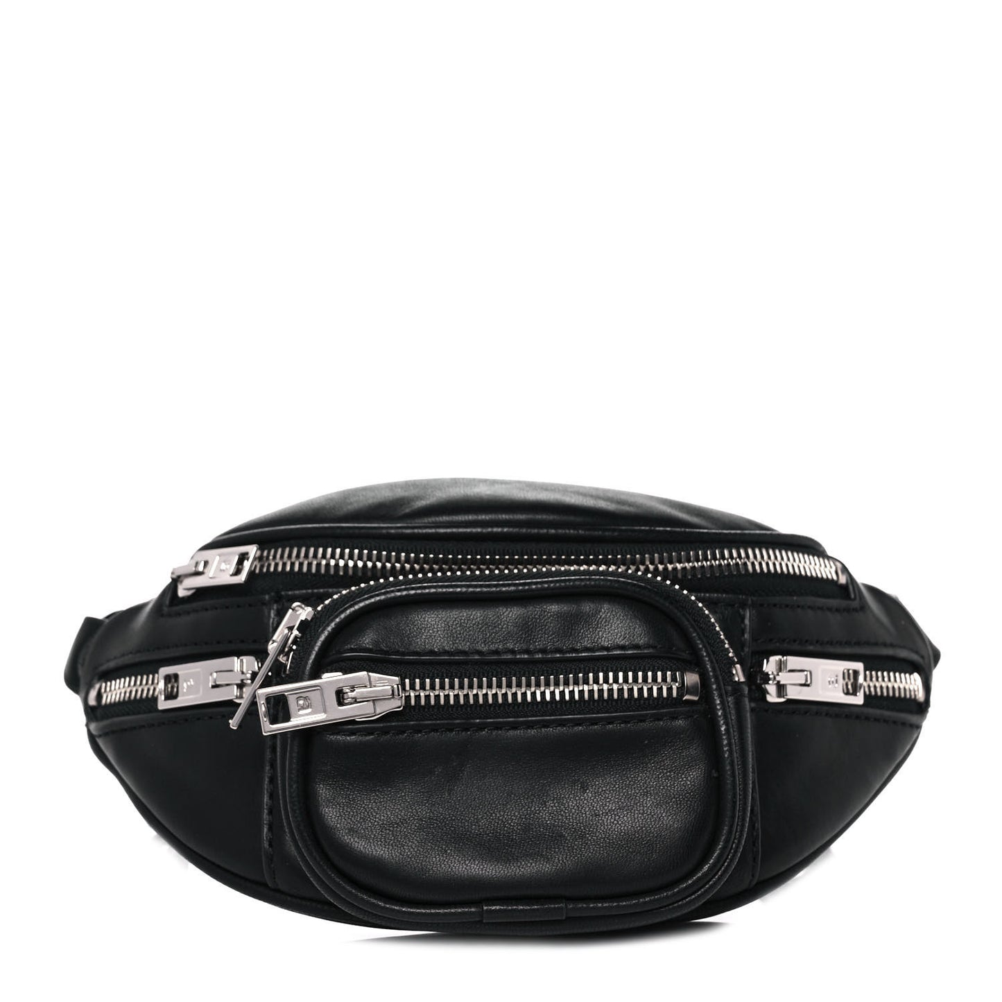 Lambskin Mini Attica Belt Bag Black