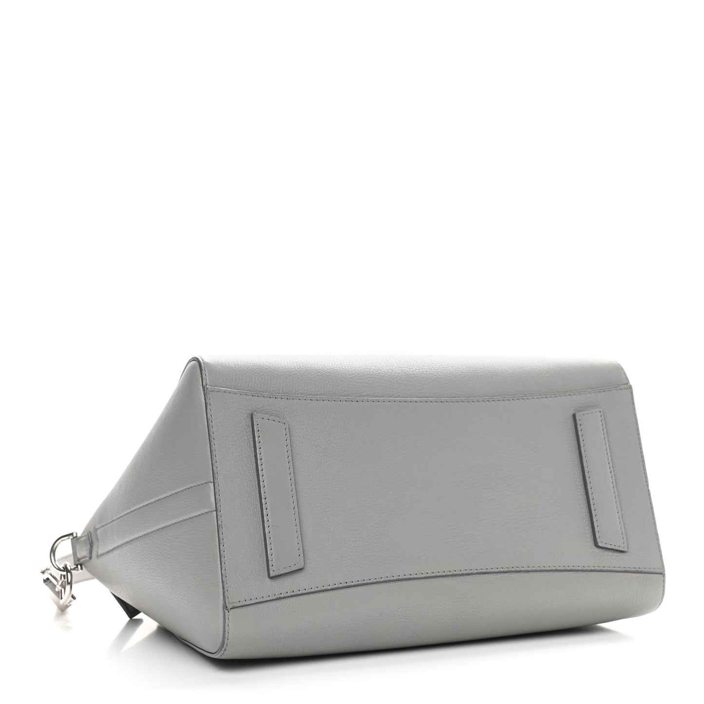 Sugar Goatskin Medium Antigona Pearl Grey