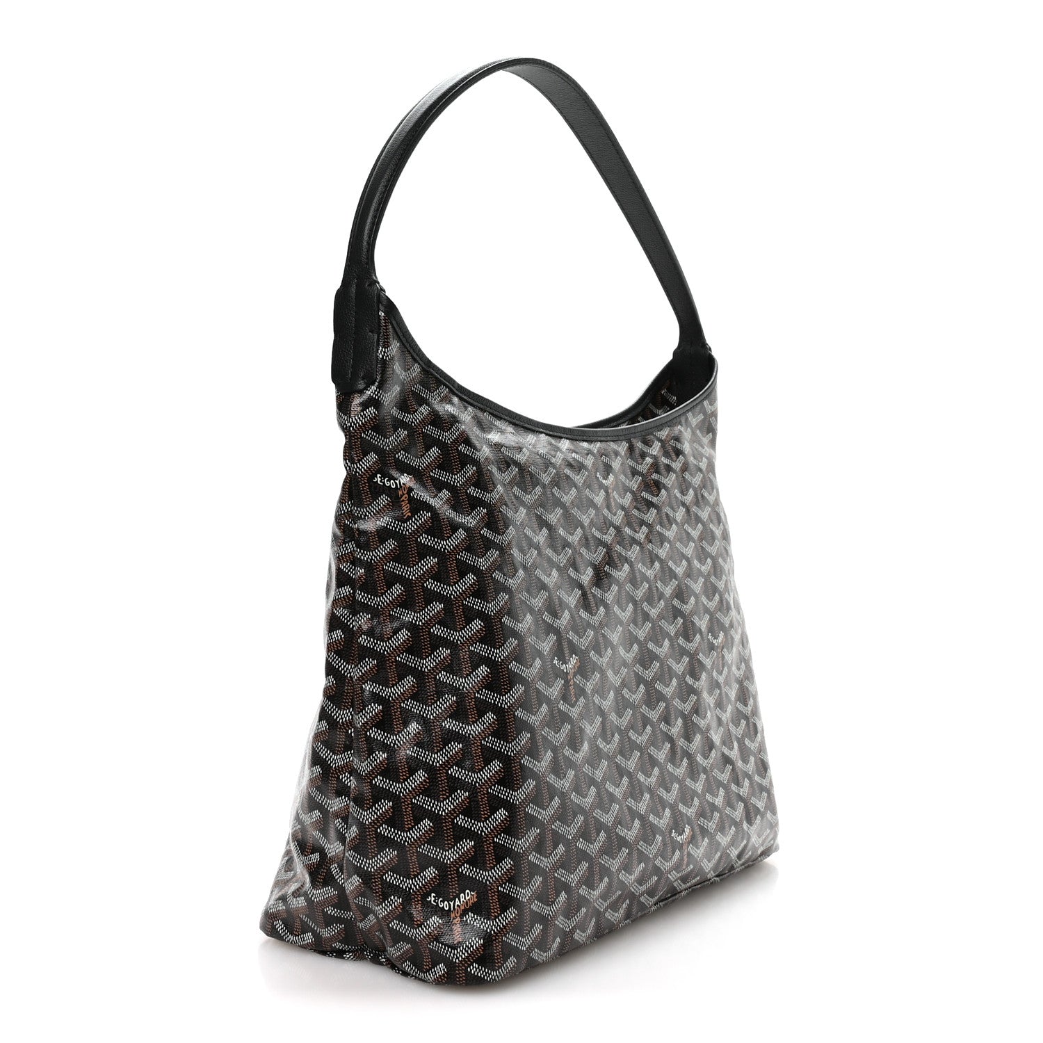 Goyard Goyardine Coeur Boheme Hobo Black 4 of 10