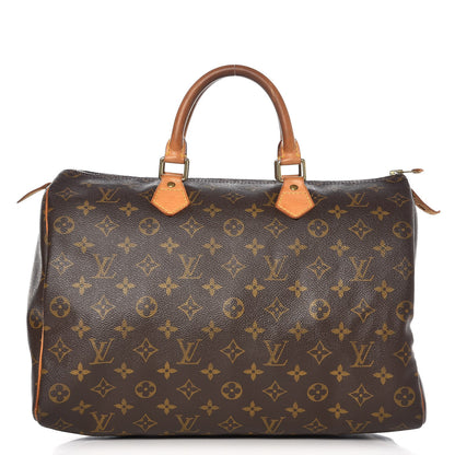 Louis Vuitton Monogram Speedy 35 1 of 12