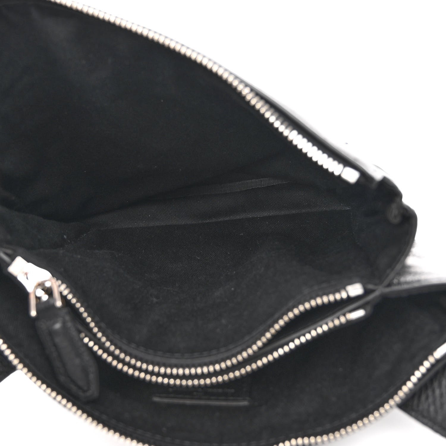 Salvatore Ferragamo Grained Calfskin Logo Shoulder Bag Black 5 of 10
