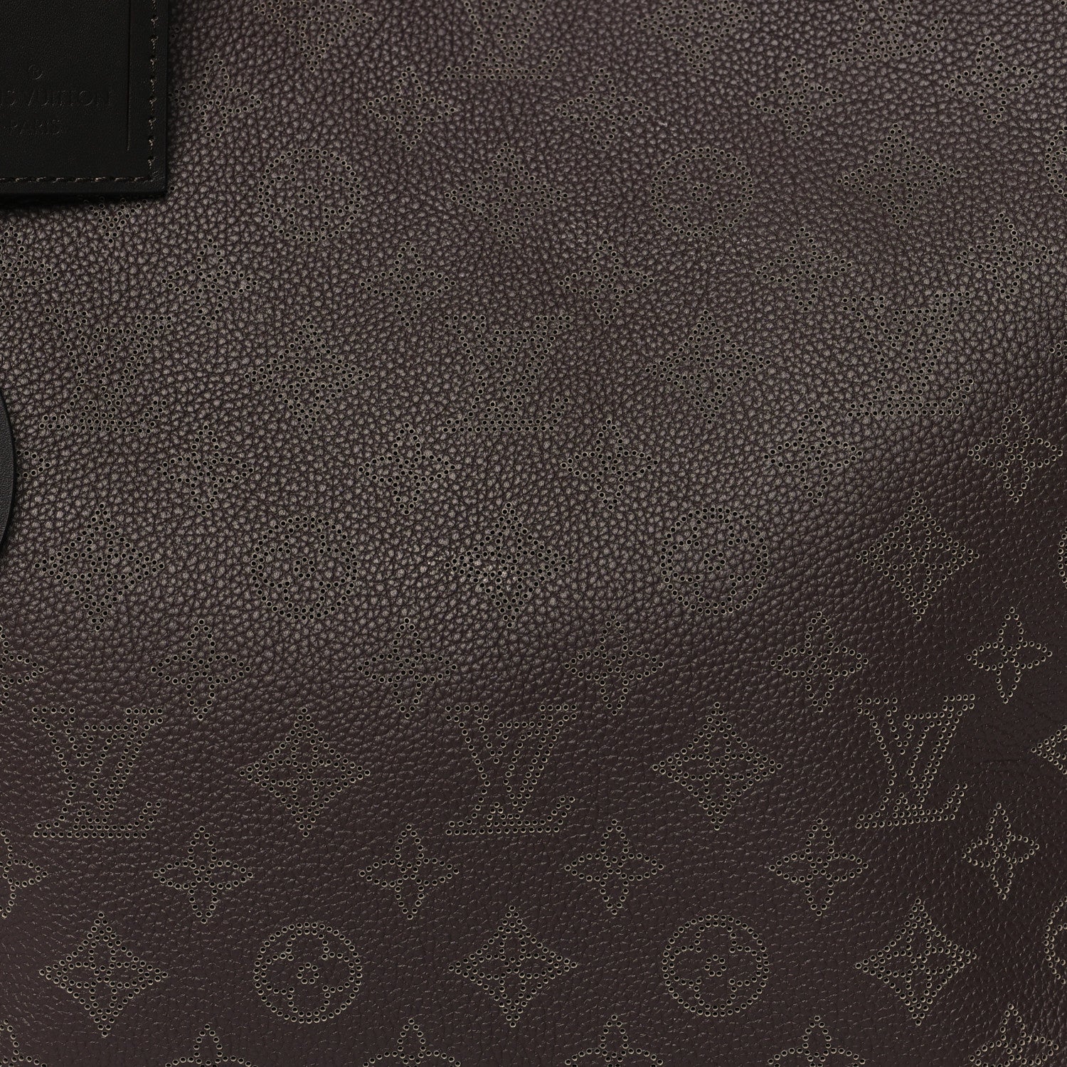 Louis Vuitton Mahina Carmel Hobo Chocolate 7 of 9