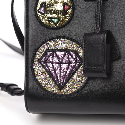 Saint Laurent Calfskin Patchwork Baby Sac De Jour Black Multi 11 of 17