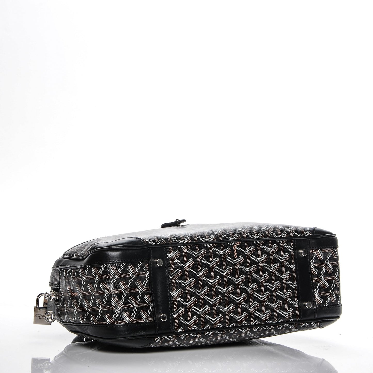 Goyardine Saint Jeanne MM Bowler Black