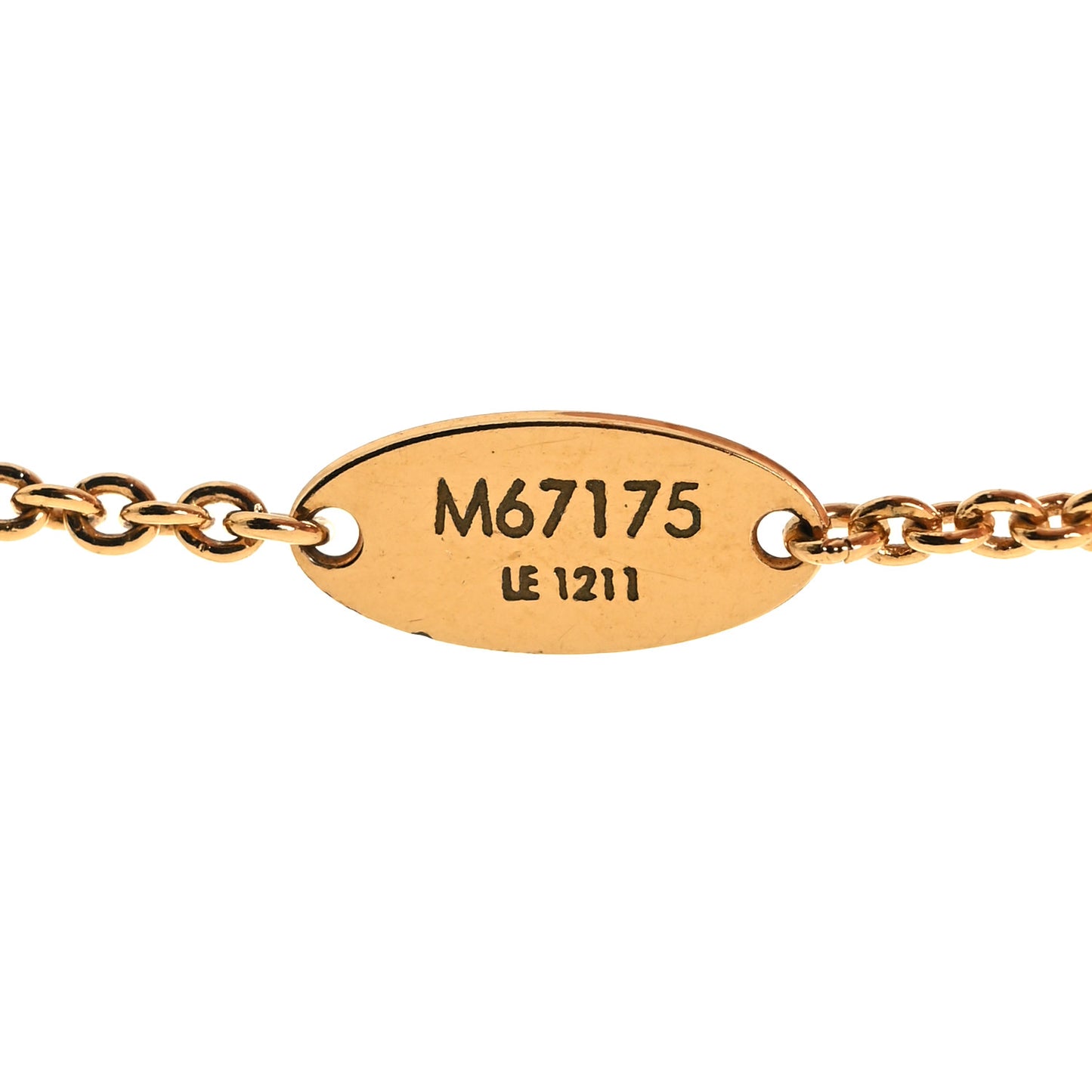 LV And Me Letter R Bracelet Gold