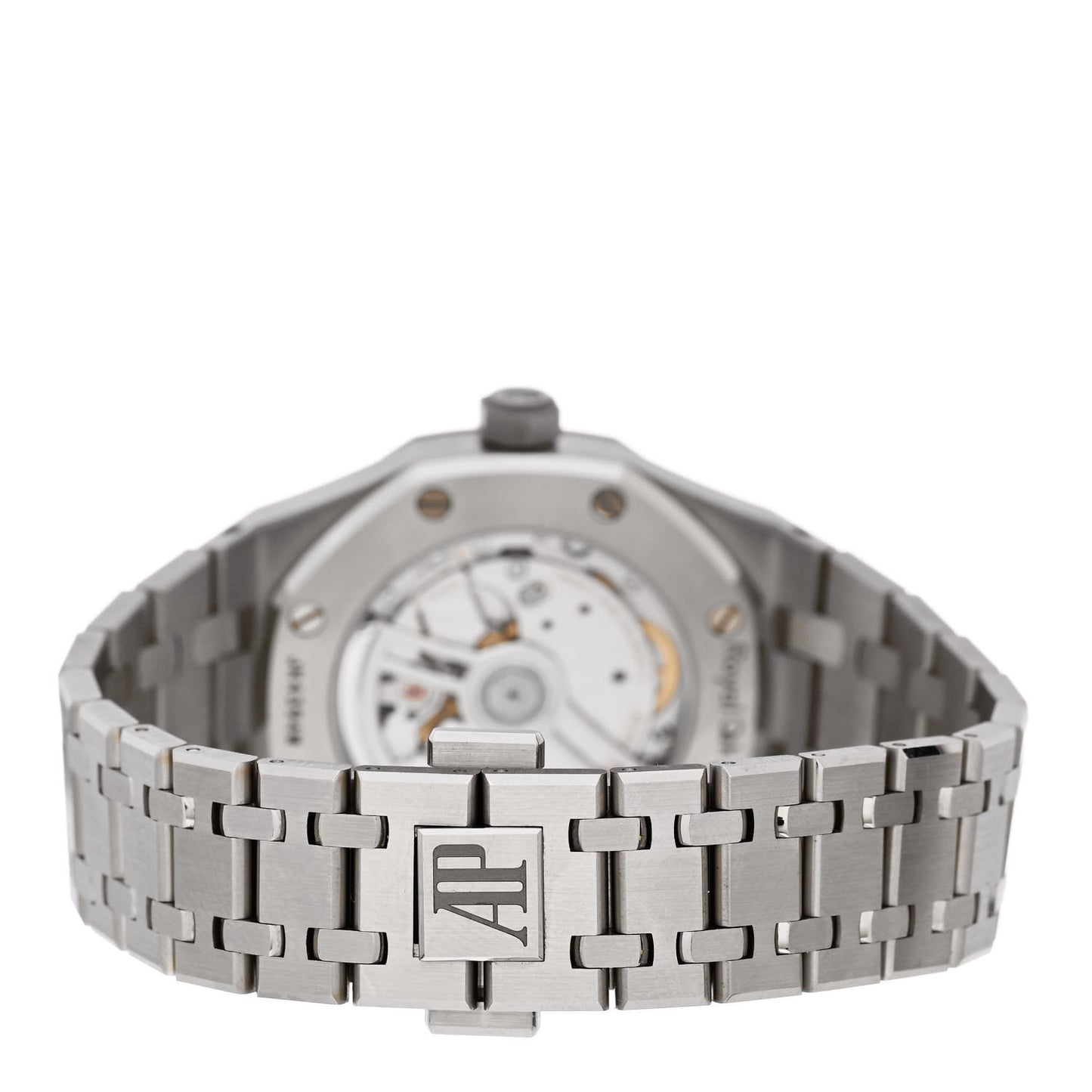 Stainless Steel Diamond 37mm Royal Oak Offshore 50th Anniversary Automatic Watch Grey 15551ST.ZZ.1356ST.03