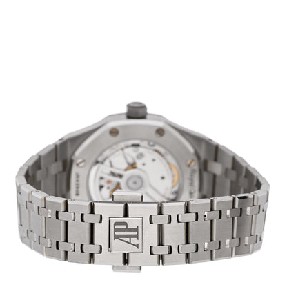 Audemars Piguet Stainless Steel Diamond 37mm Royal Oak Offshore 50th Anniversary Automatic Watch Grey 15551ST.ZZ.1356ST.03 3 of 5