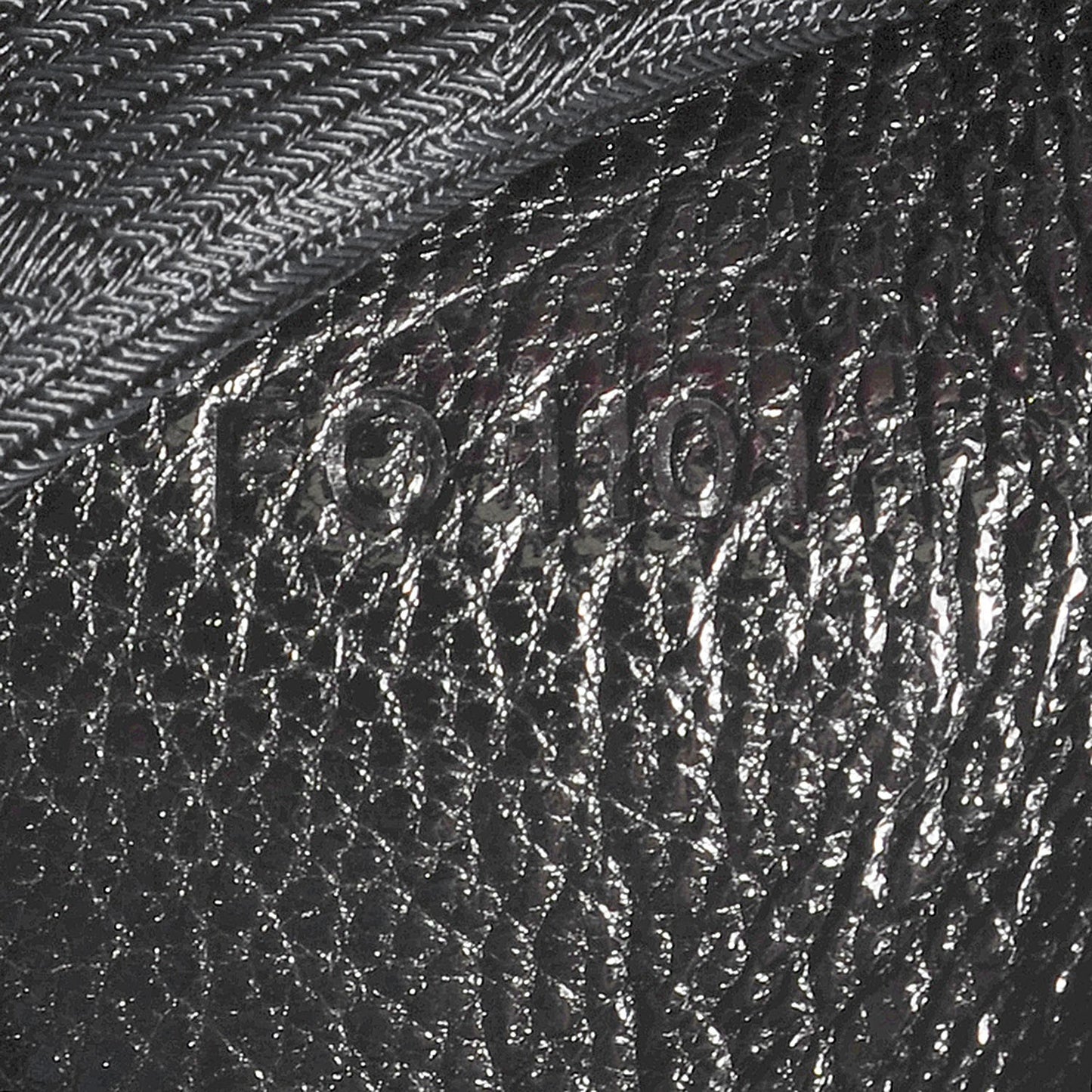 Chèvre Suede Crystals Avant Garde Pochette Black