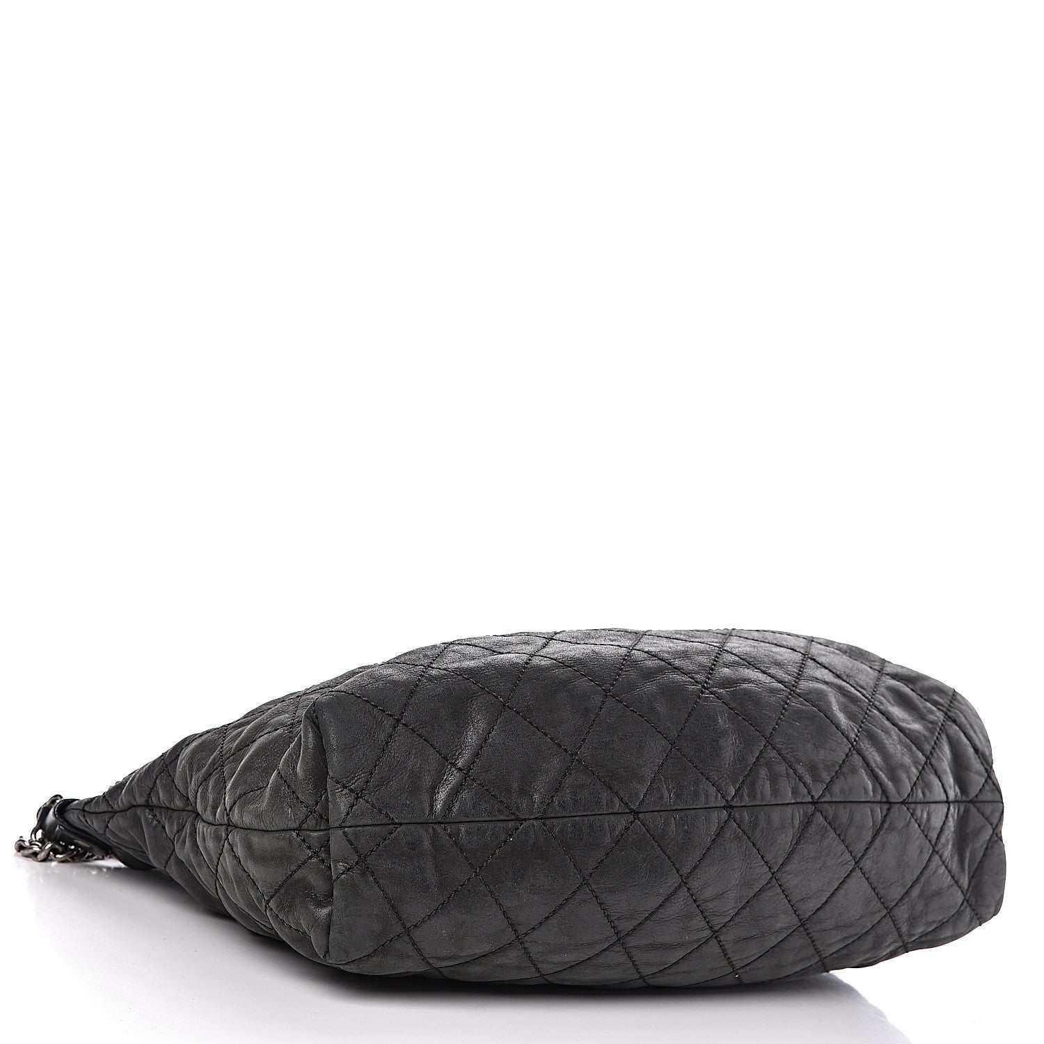 Chanel Iridescent Calfskin Coco Daily Hobo Black 4 of 18