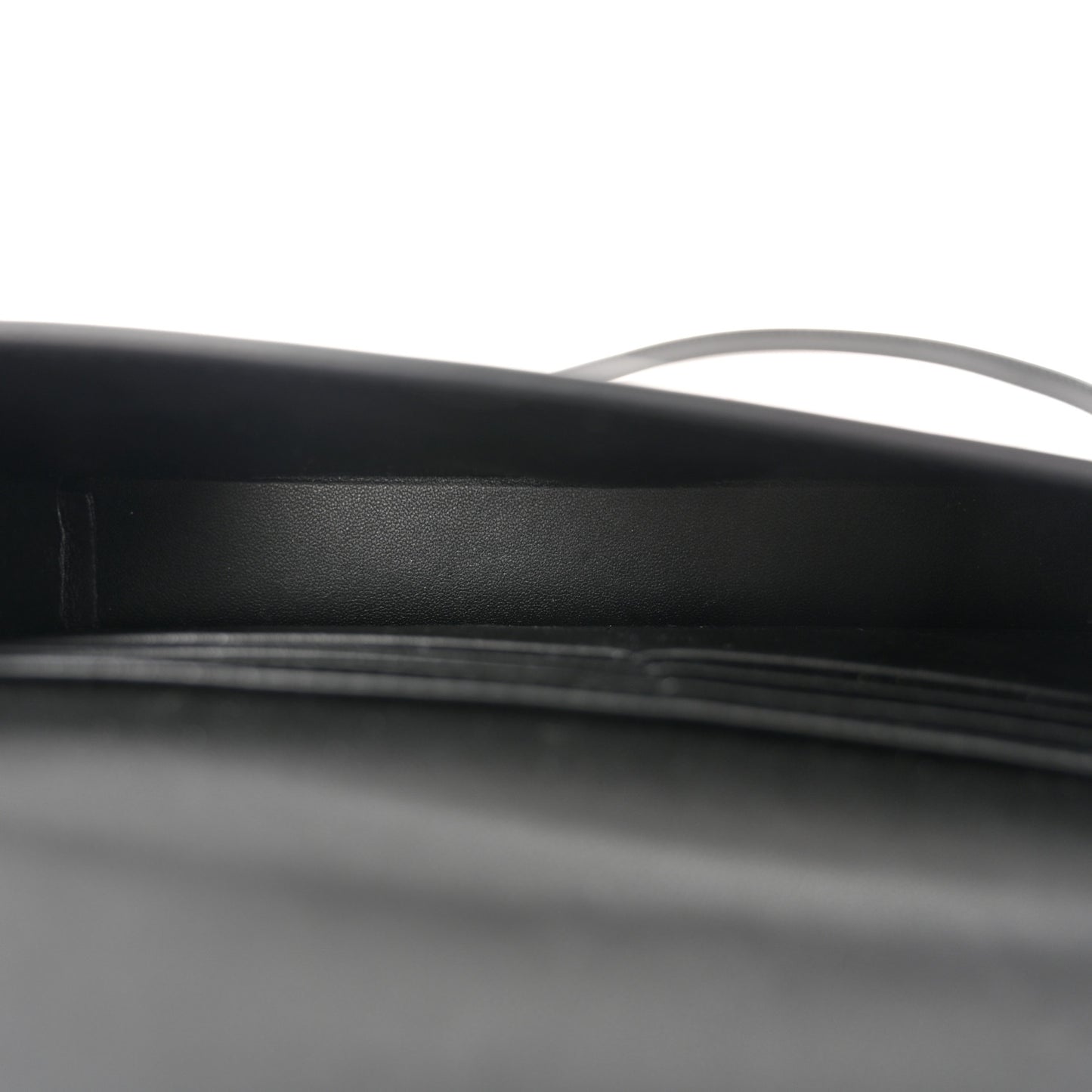 Calfskin CD Signature Clutch Black