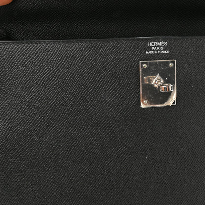 Hermes Epsom Kelly Sellier 32 Black 12 of 13
