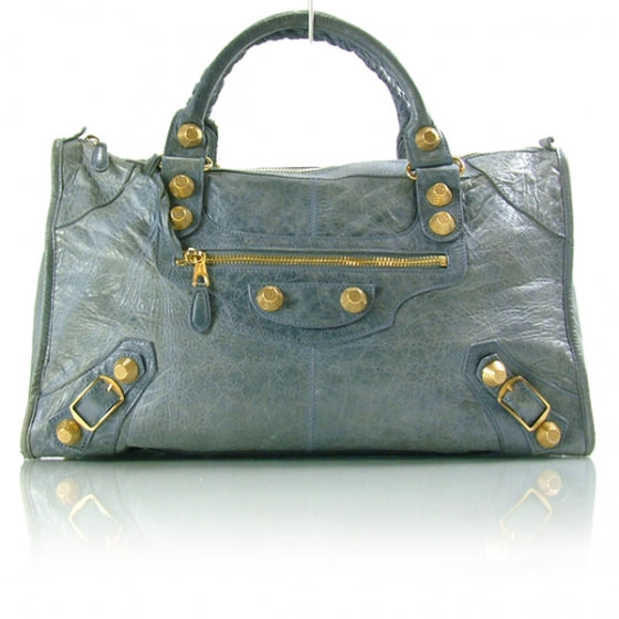 Agneau Giant 21 Gold Hardware Workd Bleu