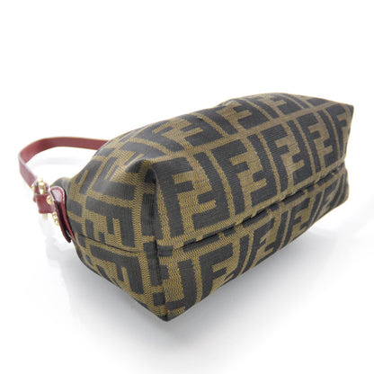 Fendi Zucca Cuoio Lucido Mini Chef Hobo Tobacco Rosso Scuro 4 of 7