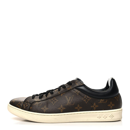 Louis Vuitton Calfskin Monogram Mens Luxembourg Sneakers 10 1 of 9