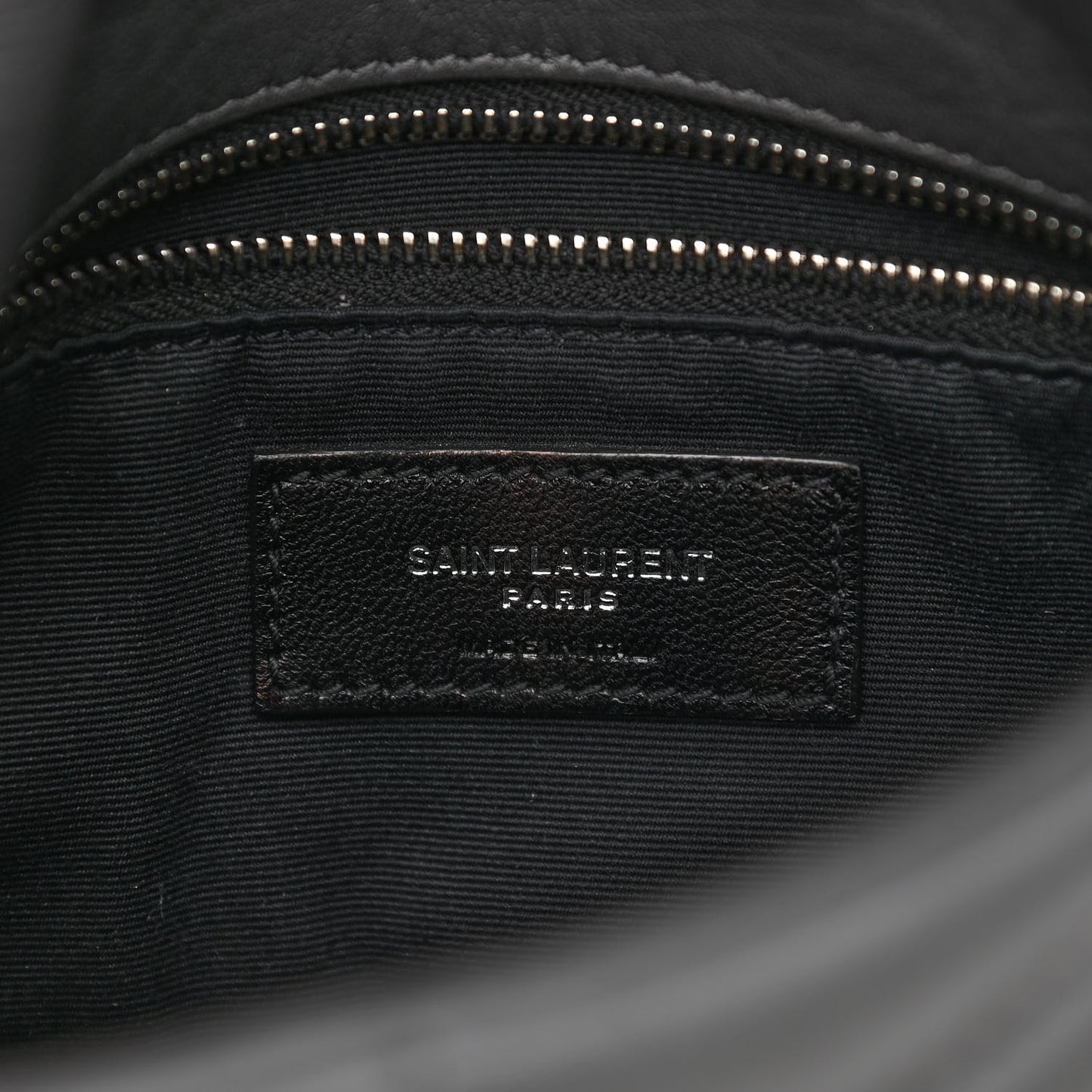 Lambskin Quilted Toy Loulou Puffer Monogram Chain Satchel Storm
