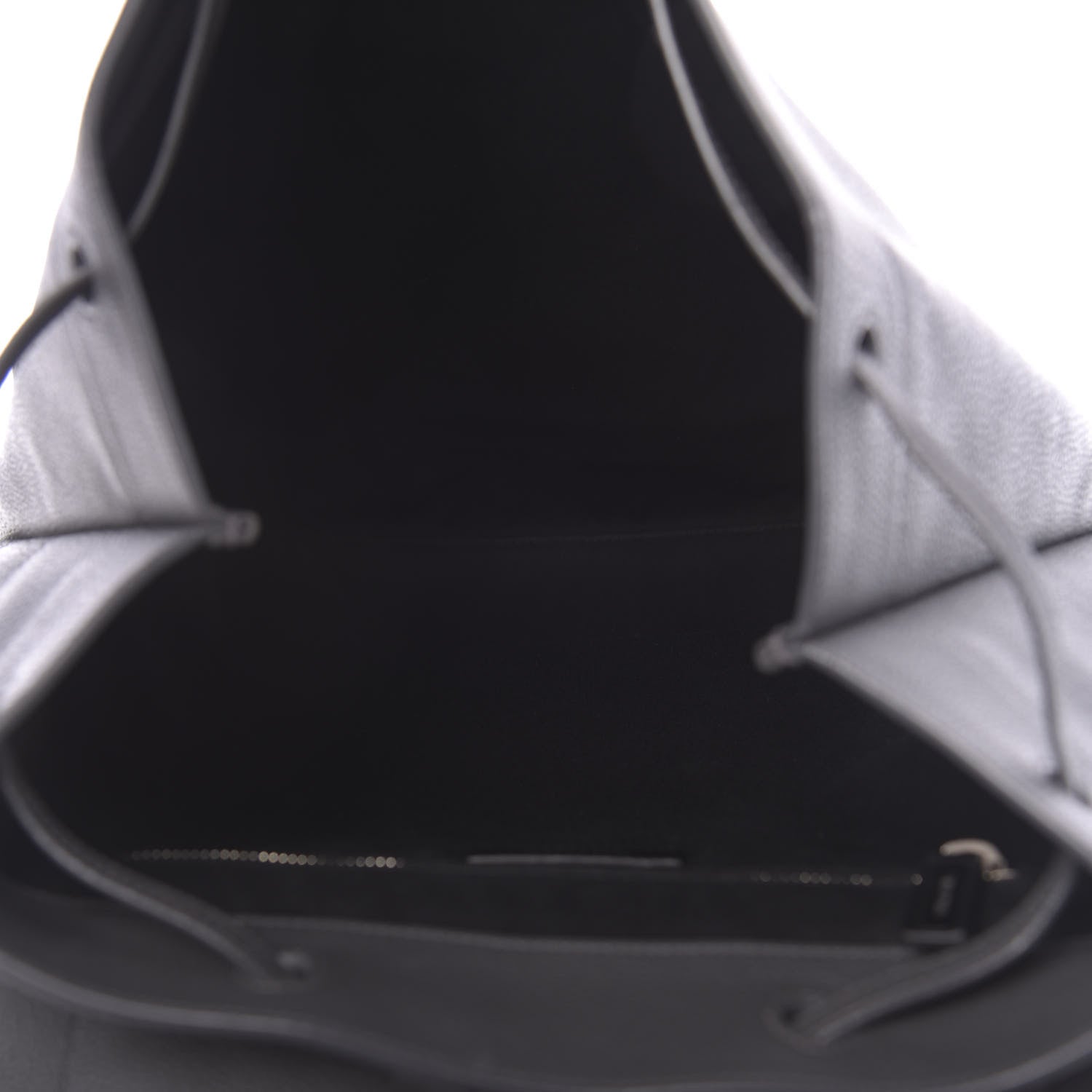 Saint Laurent Grained Calfskin Sac De Jour Backpack Storm 4 of 8