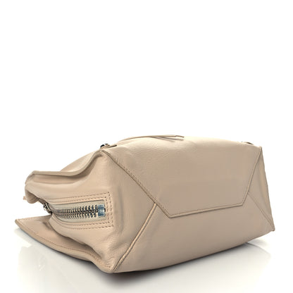 Balenciaga Grained Calfskin Papier Mini A4 Zip Around Tote Light Beige 5 of 11