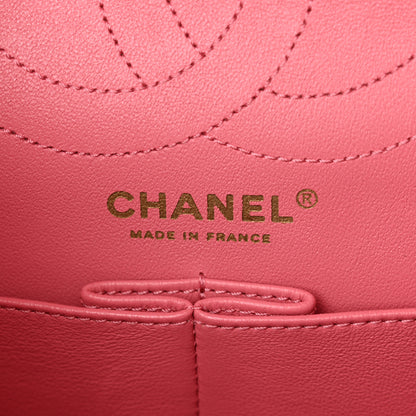 Chanel Sheepskin Chevron Quilted 2.55 Reissue 226 Flap Red 6 of 14