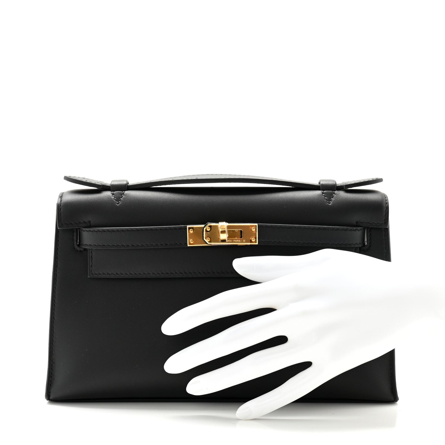 Swift Kelly Pochette Clutch Black