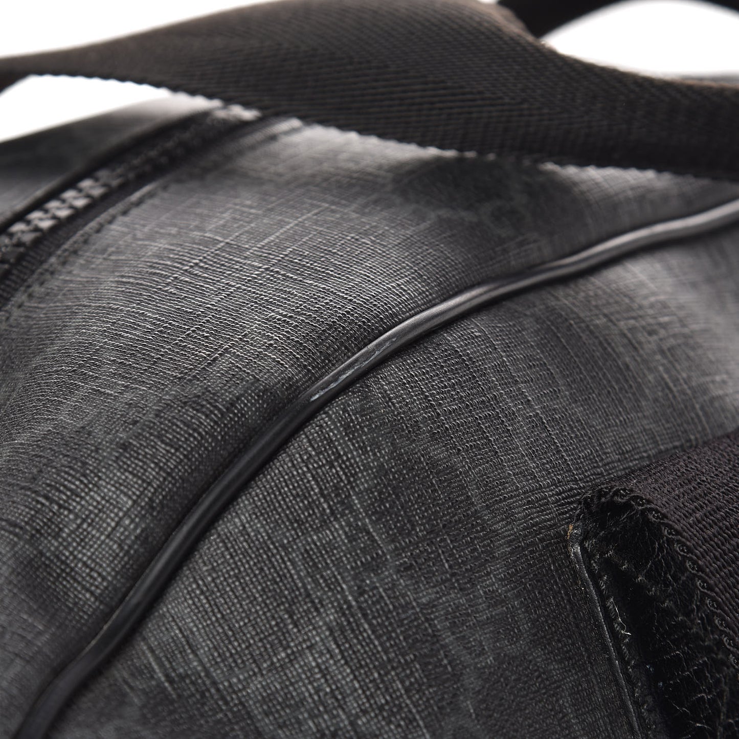 GG Supreme Monogram Duffle Bag Black
