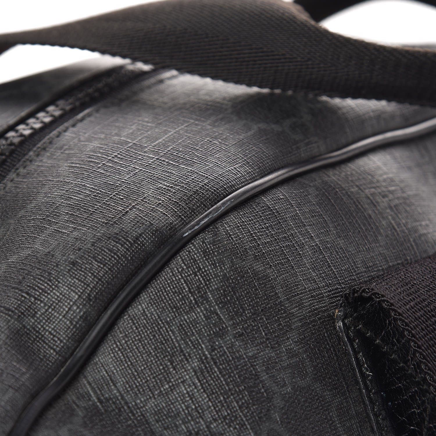 Gucci GG Supreme Monogram Duffle Bag Black 17 of 17