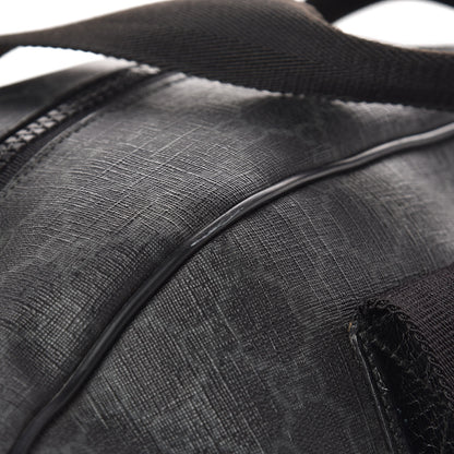 Gucci GG Supreme Monogram Duffle Bag Black 17 of 17