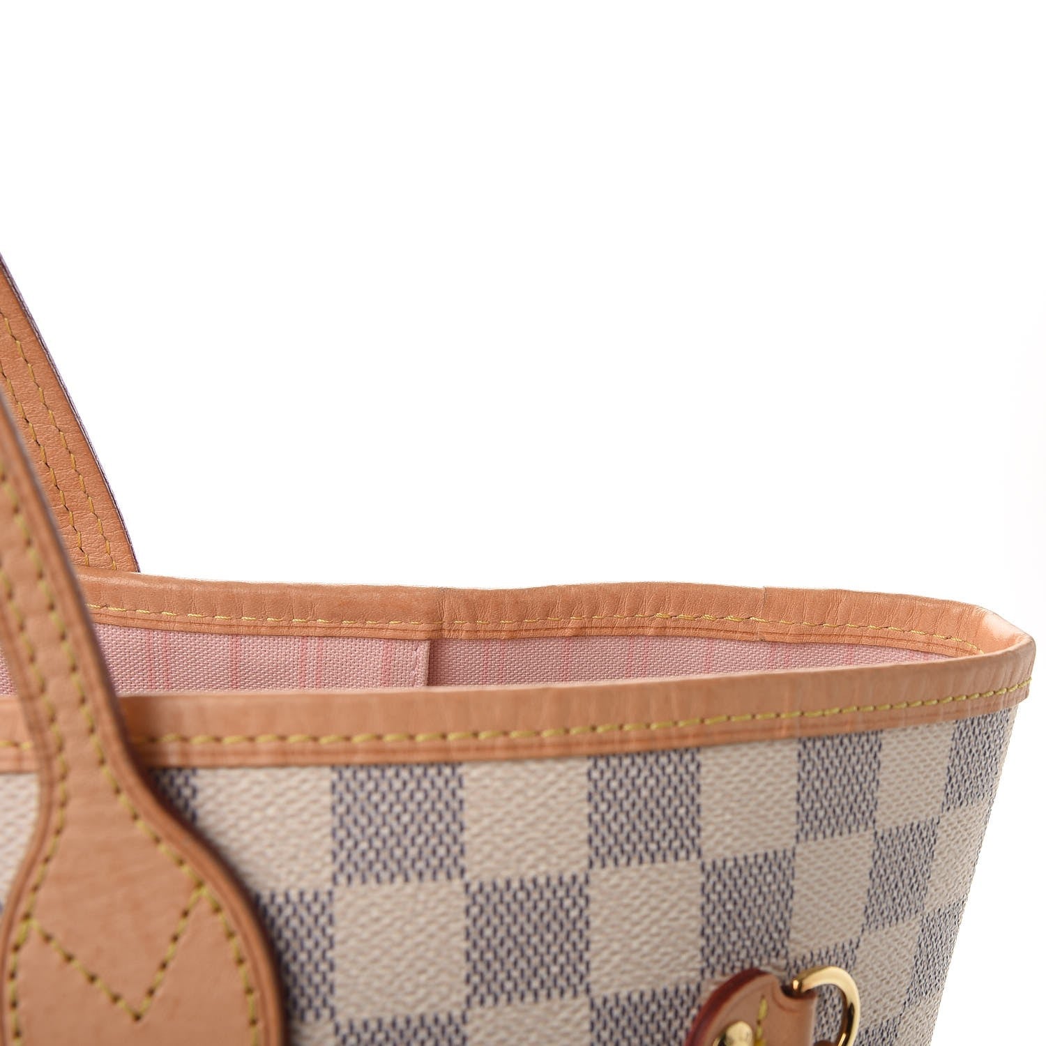Louis Vuitton Damier Azur Neo Neverfull MM Rose Ballerine 17 of 20