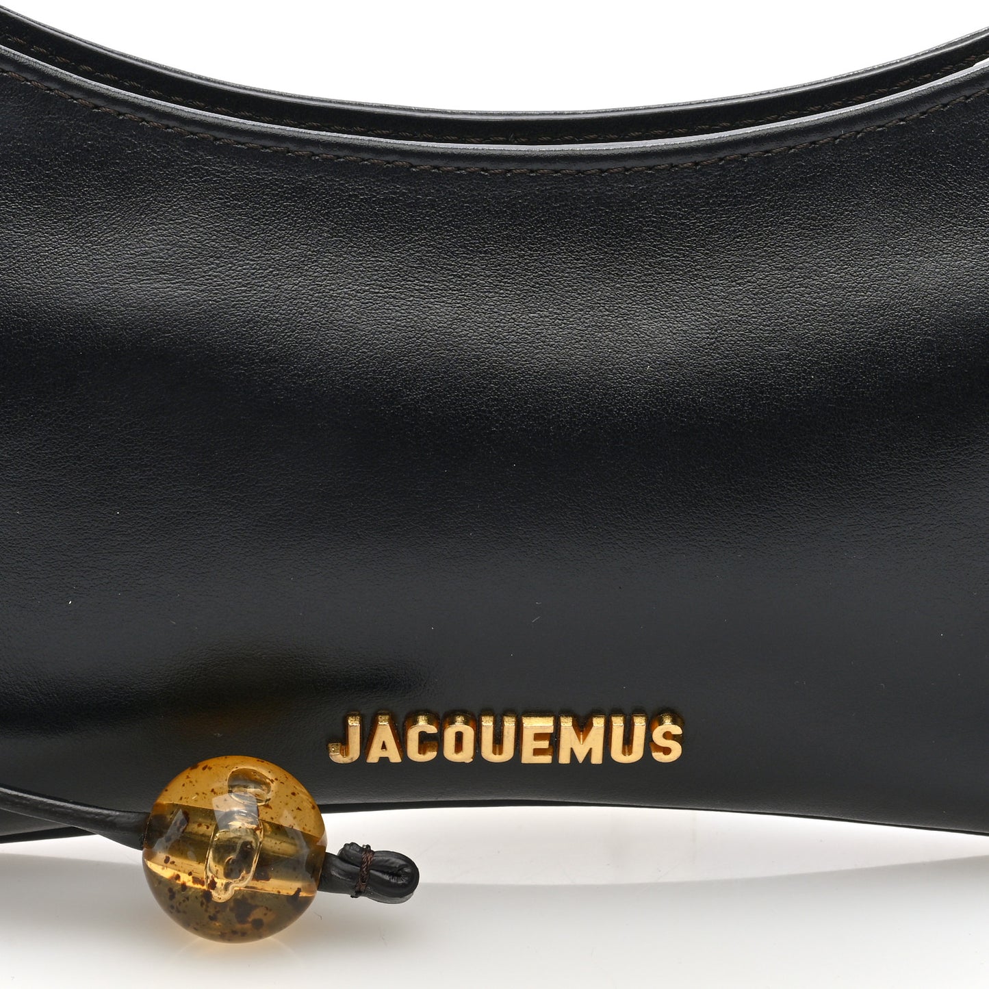 Smooth Calfskin Le Bisou Medium Black