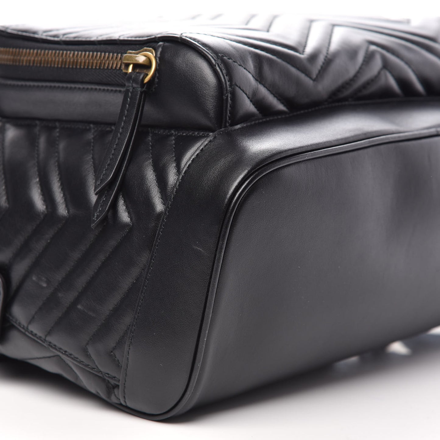 Calfskin Matelasse GG Marmont Day Backpack Black