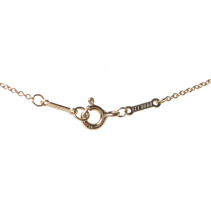 Tiffany 18K Yellow Gold Diamond .09ct Elsa Peretti Diamonds by the Yard Pendant Necklace 6 of 7