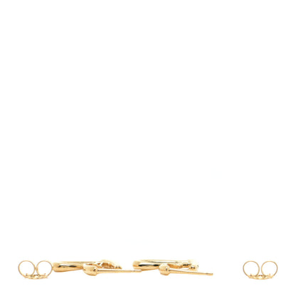 Louis Vuitton Fall In Love Heart Earrings PM Gold 3 of 7