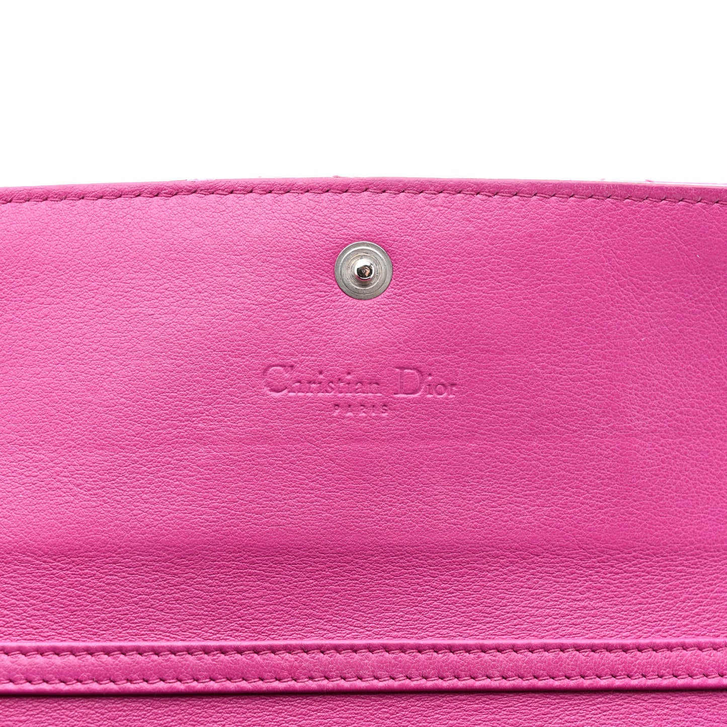 Patent Cannage Rendezvous Chain Wallet Pink