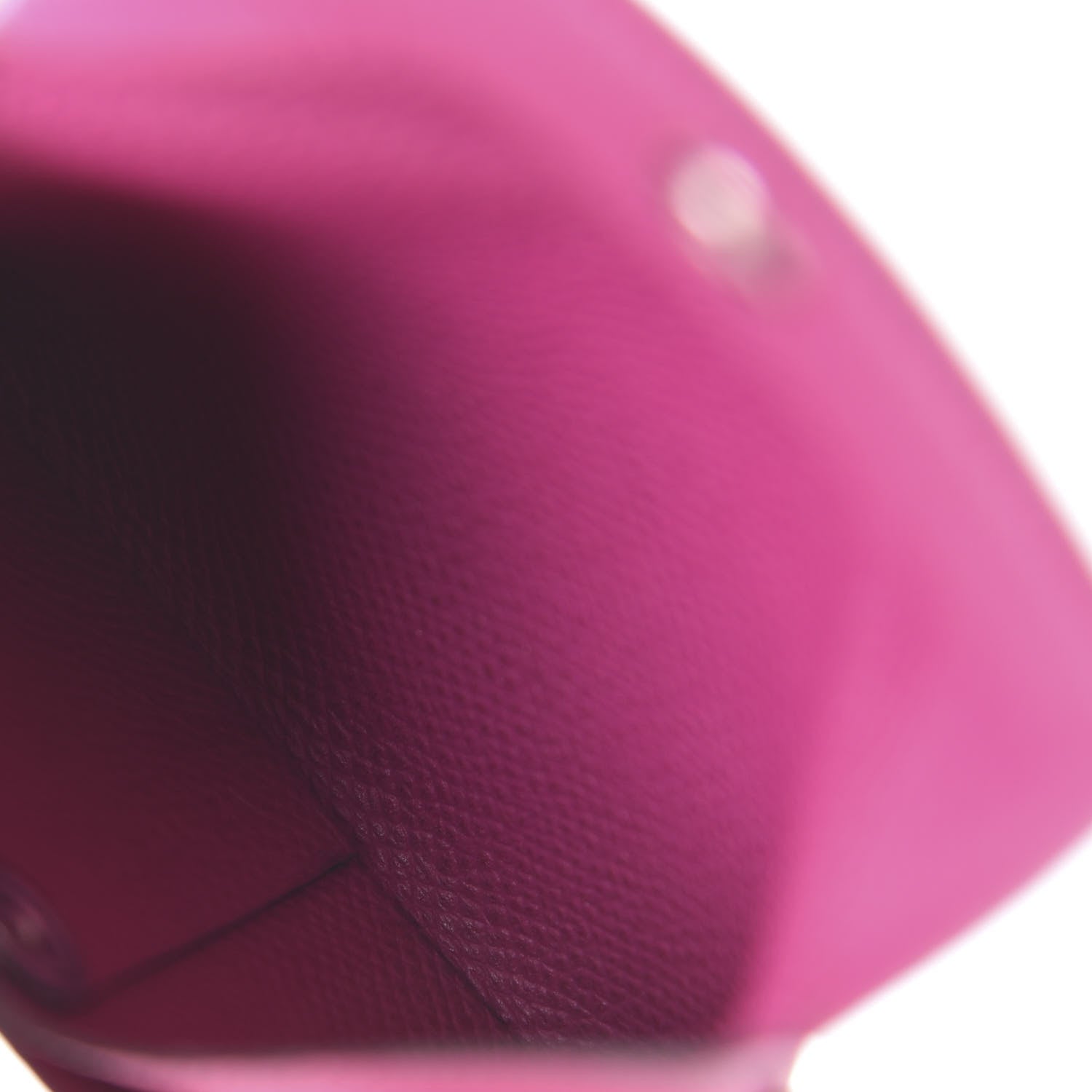 Hermes Epsom Bastia Coin Purse Rose Pourpre 5 of 10