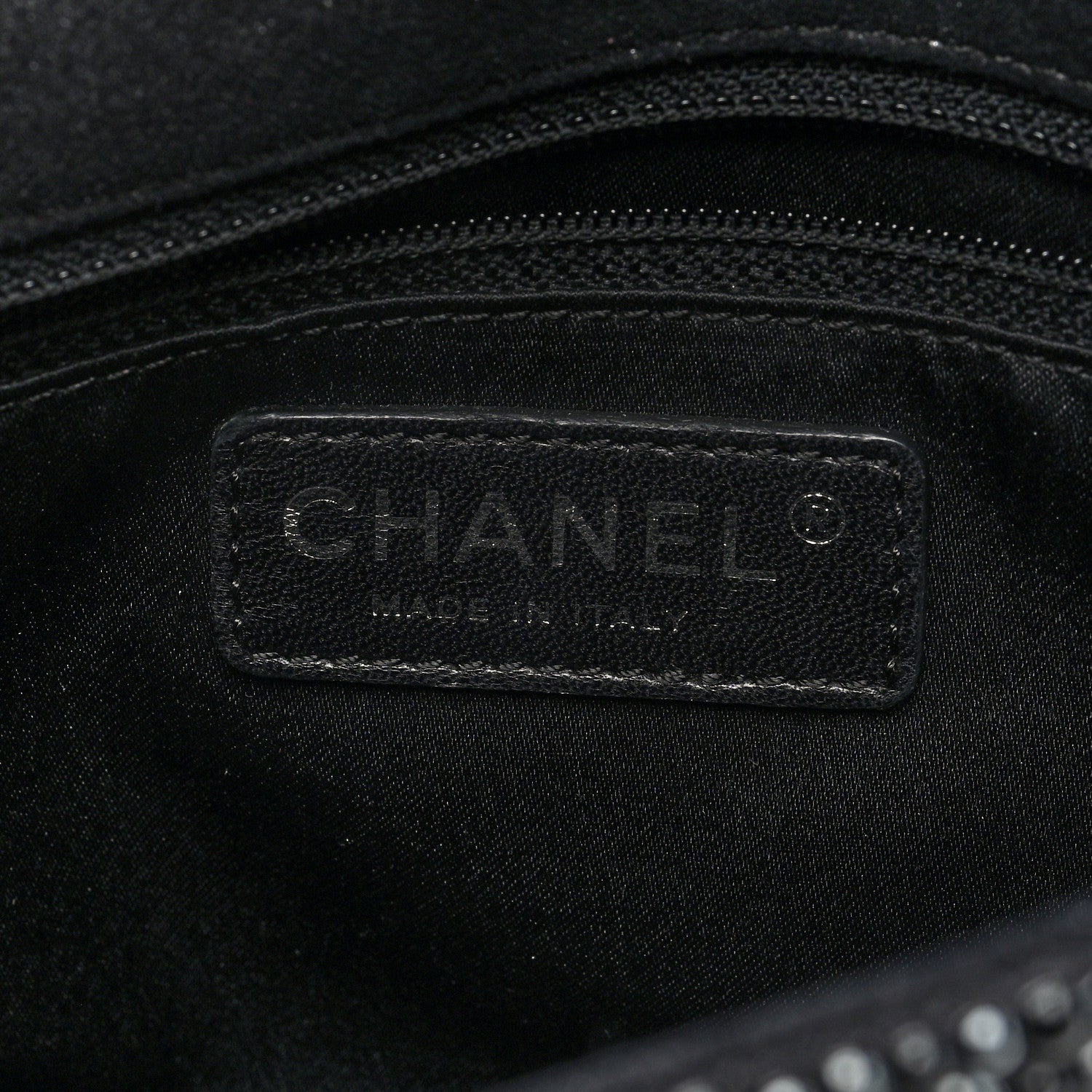 Chanel Suede Beaded Small Flap Dark Grey 6 of 10