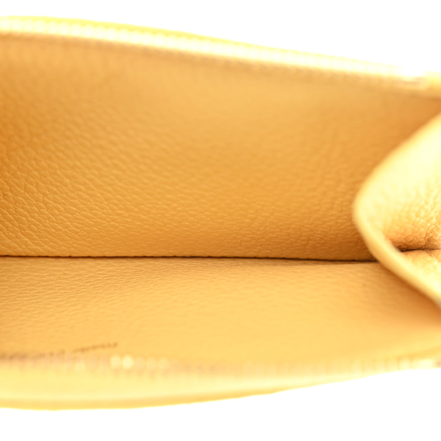 Louis Vuitton Empreinte Monogram Zipped Romy Card Holder Jaune 5 of 7